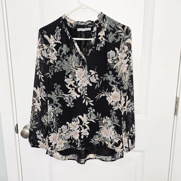 Daniel Rainn Floral Blouse - Picture 1 of 7
